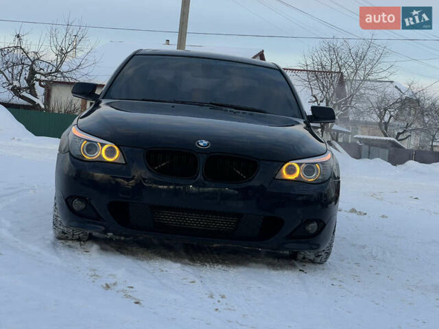 Черный БМВ 5 Серия, объемом двигателя 2 л и пробегом 420 тыс. км за 9499 $, фото 1 на Automoto.ua