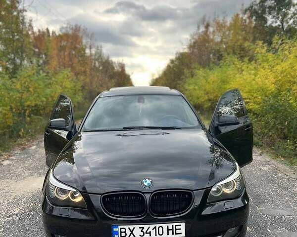 Чорний БМВ 5 Серія, об'ємом двигуна 2 л та пробігом 320 тис. км за 10500 $, фото 1 на Automoto.ua