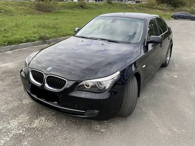 Чорний БМВ 5 Серія, об'ємом двигуна 2 л та пробігом 377 тис. км за 8900 $, фото 1 на Automoto.ua