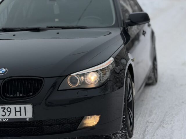 Черный БМВ 5 Серия, объемом двигателя 2 л и пробегом 309 тыс. км за 9700 $, фото 1 на Automoto.ua