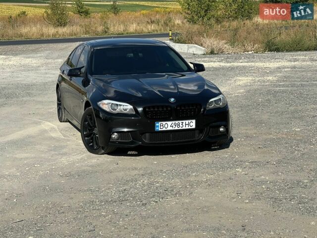 Чорний БМВ 5 Серія, об'ємом двигуна 3 л та пробігом 254 тис. км за 13000 $, фото 1 на Automoto.ua