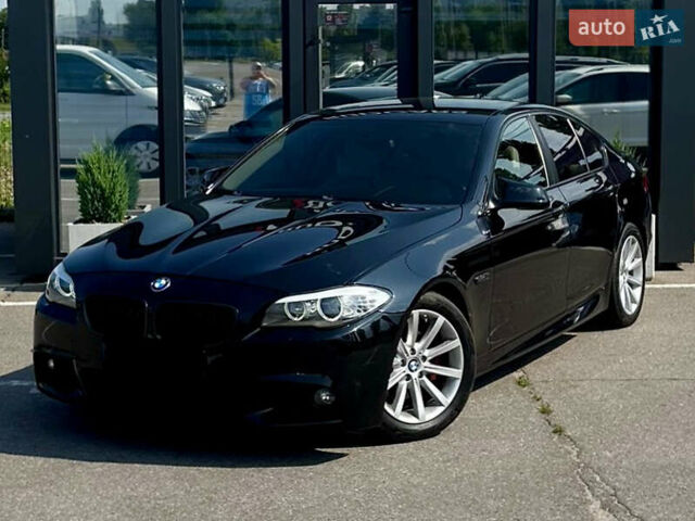 Черный БМВ 5 Серия, объемом двигателя 3 л и пробегом 202 тыс. км за 12899 $, фото 1 на Automoto.ua
