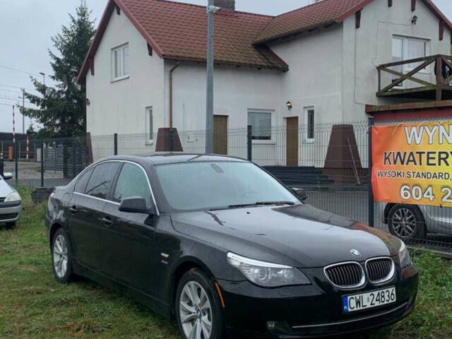 Черный БМВ 5 Серия, объемом двигателя 3 л и пробегом 190 тыс. км за 8000 $, фото 1 на Automoto.ua