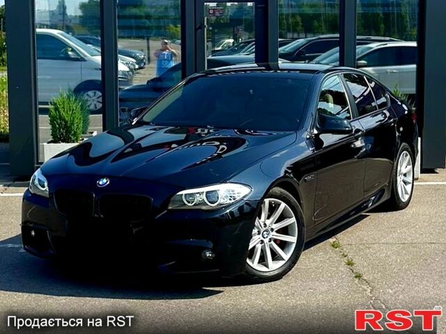 Чорний БМВ 5 Серія, об'ємом двигуна 3 л та пробігом 200 тис. км за 13500 $, фото 1 на Automoto.ua