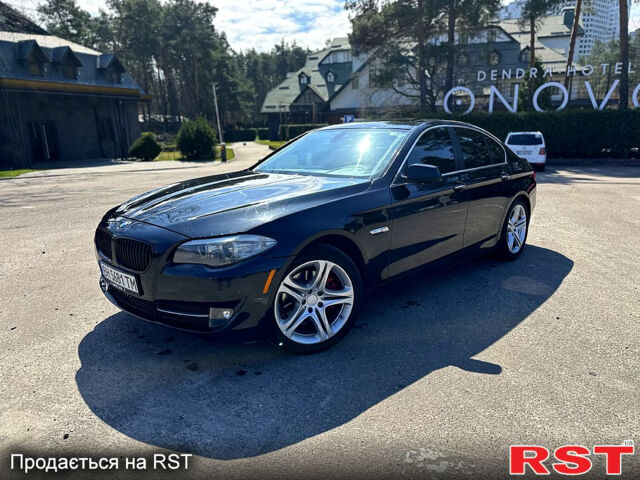 Чорний БМВ 5 Серія, об'ємом двигуна 3 л та пробігом 330 тис. км за 9800 $, фото 1 на Automoto.ua