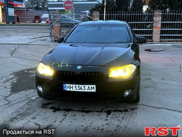 Чорний БМВ 5 Серія, об'ємом двигуна 3 л та пробігом 280 тис. км за 12500 $, фото 1 на Automoto.ua