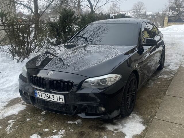 Черный БМВ 5 Серия, объемом двигателя 3 л и пробегом 330 тыс. км за 13600 $, фото 1 на Automoto.ua