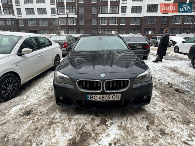 Чорний БМВ 5 Серія, об'ємом двигуна 2.98 л та пробігом 222 тис. км за 12000 $, фото 1 на Automoto.ua