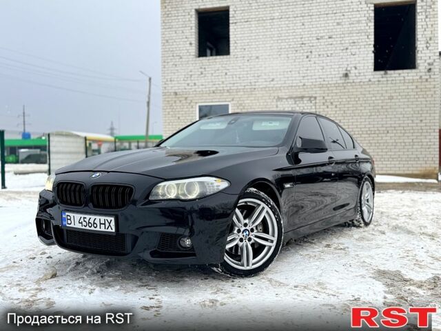 Чорний БМВ 5 Серія, об'ємом двигуна 3 л та пробігом 236 тис. км за 10750 $, фото 1 на Automoto.ua
