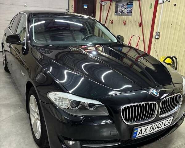 Черный БМВ 5 Серия, объемом двигателя 2.5 л и пробегом 158 тыс. км за 11300 $, фото 1 на Automoto.ua