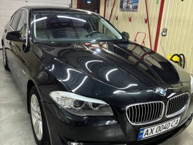 Черный БМВ 5 Серия, объемом двигателя 2.5 л и пробегом 158 тыс. км за 11300 $, фото 1 на Automoto.ua