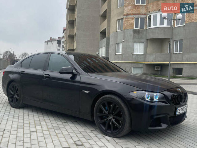 Черный БМВ 5 Серия, объемом двигателя 3 л и пробегом 225 тыс. км за 10500 $, фото 1 на Automoto.ua