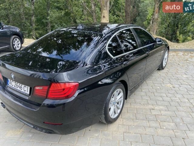Черный БМВ 5 Серия, объемом двигателя 2 л и пробегом 303 тыс. км за 13700 $, фото 1 на Automoto.ua
