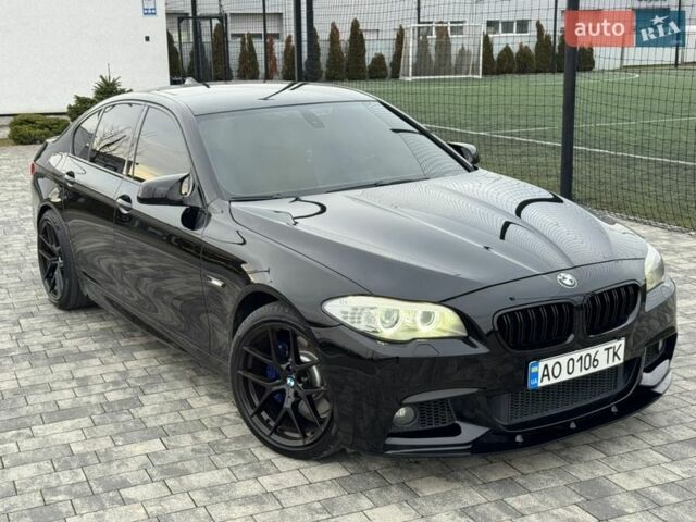 Чорний БМВ 5 Серія, об'ємом двигуна 3 л та пробігом 245 тис. км за 16999 $, фото 1 на Automoto.ua