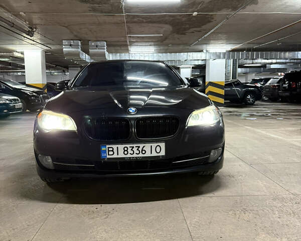 Чорний БМВ 5 Серія, об'ємом двигуна 2 л та пробігом 212 тис. км за 13300 $, фото 1 на Automoto.ua
