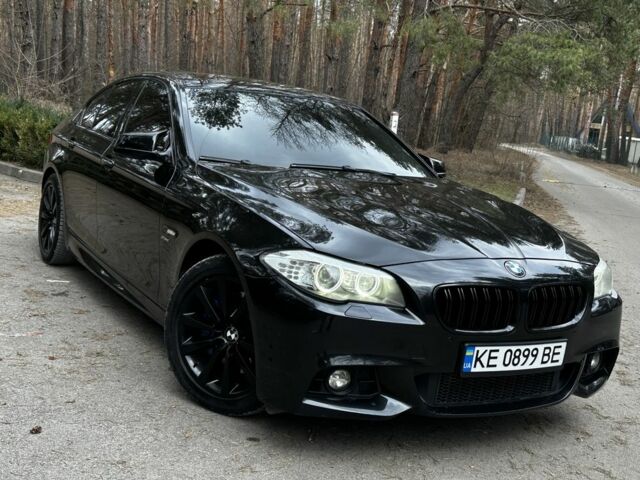 Черный БМВ 5 Серия, объемом двигателя 3 л и пробегом 160 тыс. км за 13500 $, фото 1 на Automoto.ua