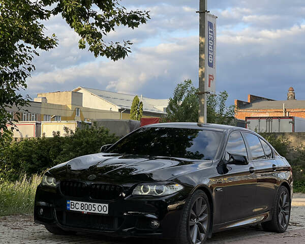 Чорний БМВ 5 Серія, об'ємом двигуна 2 л та пробігом 240 тис. км за 15350 $, фото 1 на Automoto.ua