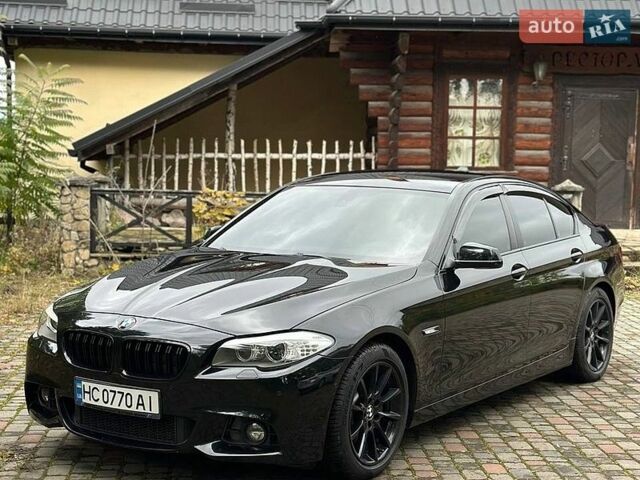 Черный БМВ 5 Серия, объемом двигателя 2 л и пробегом 225 тыс. км за 15000 $, фото 1 на Automoto.ua