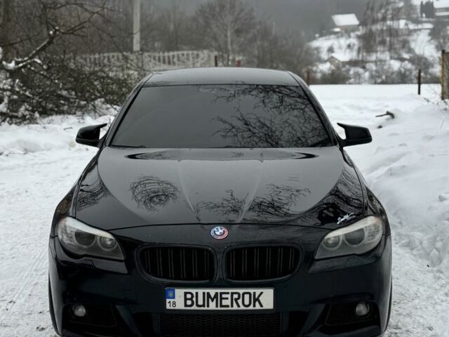Черный БМВ 5 Серия, объемом двигателя 2 л и пробегом 280 тыс. км за 13000 $, фото 1 на Automoto.ua