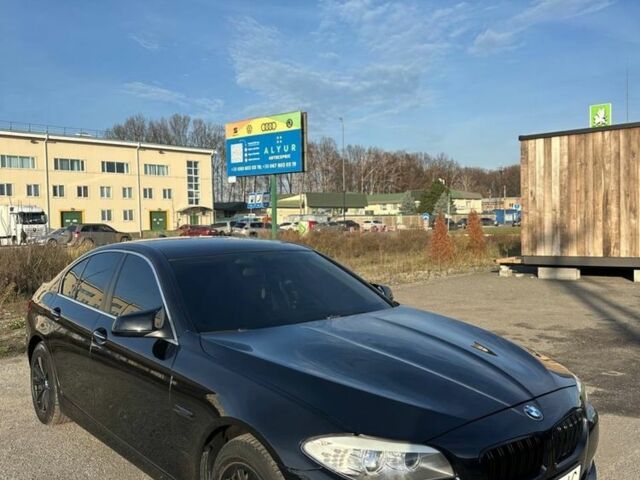 Чорний БМВ 5 Серія, об'ємом двигуна 2 л та пробігом 298 тис. км за 12999 $, фото 1 на Automoto.ua