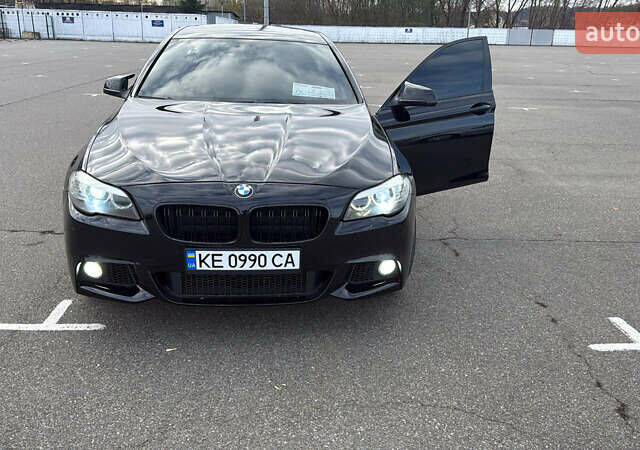 Черный БМВ 5 Серия, объемом двигателя 2 л и пробегом 265 тыс. км за 15500 $, фото 1 на Automoto.ua