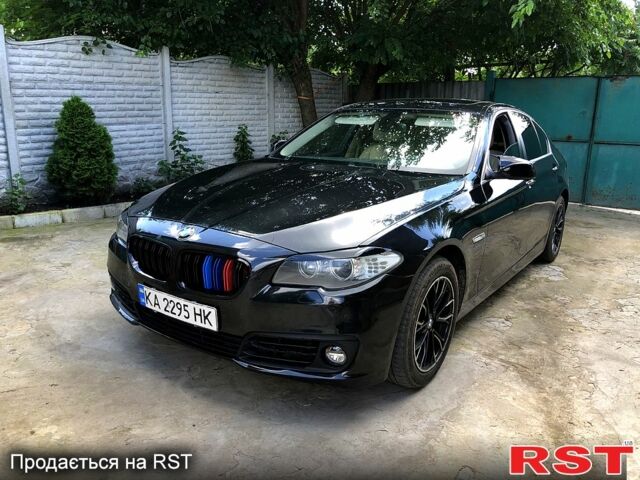 Чорний БМВ 5 Серія, об'ємом двигуна 2 л та пробігом 370 тис. км за 9000 $, фото 1 на Automoto.ua
