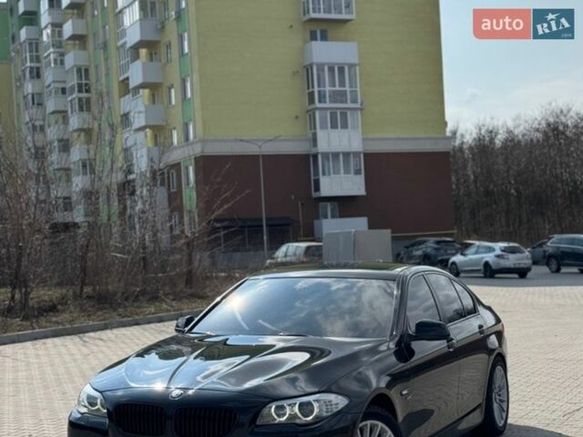 Черный БМВ 5 Серия, объемом двигателя 2 л и пробегом 200 тыс. км за 11700 $, фото 1 на Automoto.ua