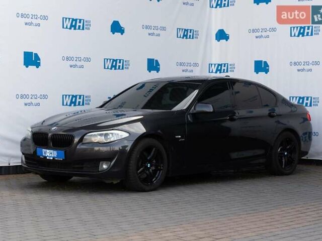 Черный БМВ 5 Серия, объемом двигателя 2 л и пробегом 274 тыс. км за 12300 $, фото 1 на Automoto.ua