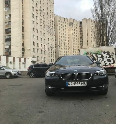 Черный БМВ 5 Серия, объемом двигателя 2 л и пробегом 181 тыс. км за 15500 $, фото 1 на Automoto.ua