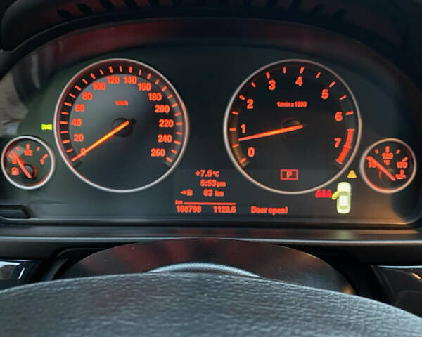 Черный БМВ 5 Серия, объемом двигателя 3 л и пробегом 215 тыс. км за 12500 $, фото 1 на Automoto.ua