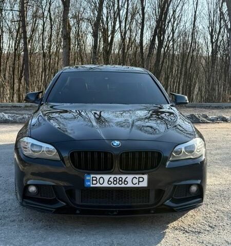 Чорний БМВ 5 Серія, об'ємом двигуна 3 л та пробігом 228 тис. км за 14500 $, фото 1 на Automoto.ua