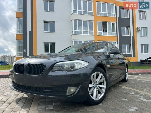 Чорний БМВ 5 Серія, об'ємом двигуна 2 л та пробігом 230 тис. км за 11900 $, фото 1 на Automoto.ua