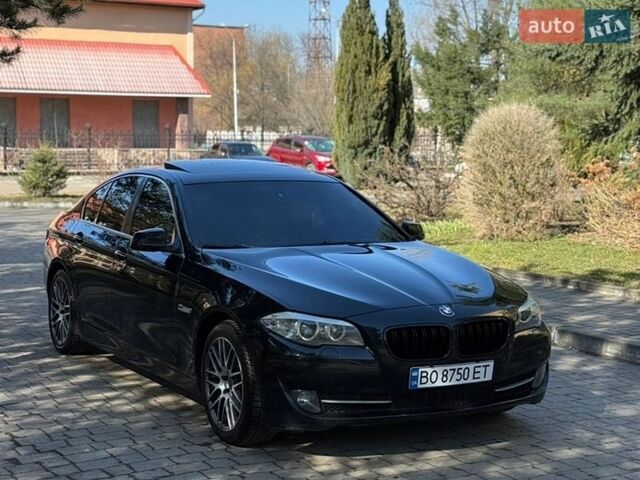 Черный БМВ 5 Серия, объемом двигателя 3 л и пробегом 290 тыс. км за 10350 $, фото 1 на Automoto.ua
