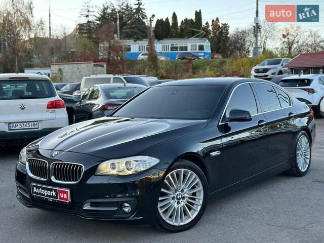 Черный БМВ 5 Серия, объемом двигателя 2 л и пробегом 269 тыс. км за 15690 $, фото 1 на Automoto.ua