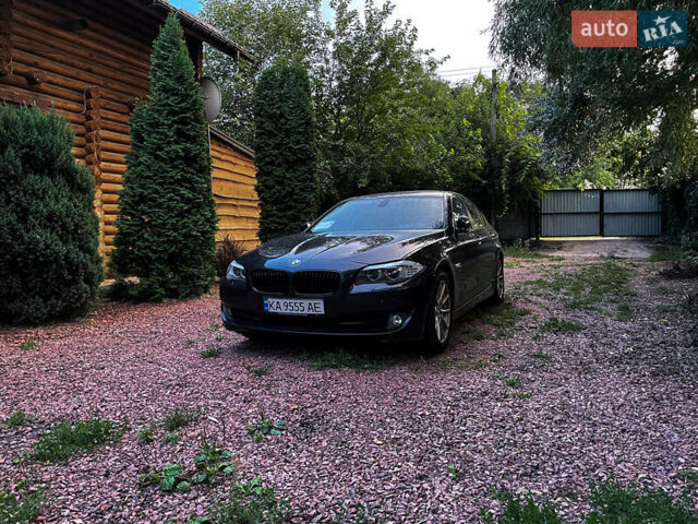 Чорний БМВ 5 Серія, об'ємом двигуна 3 л та пробігом 205 тис. км за 20300 $, фото 1 на Automoto.ua