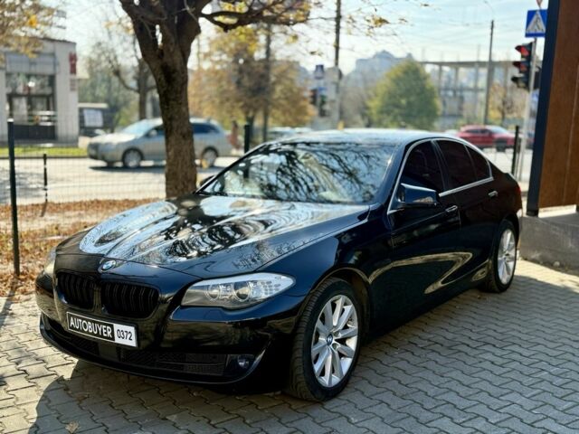 Черный БМВ 5 Серия, объемом двигателя 2 л и пробегом 248 тыс. км за 13500 $, фото 1 на Automoto.ua