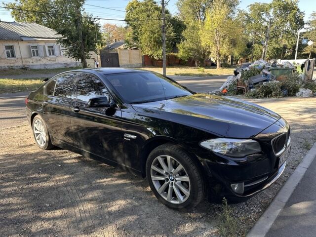 Чорний БМВ 5 Серія, об'ємом двигуна 2 л та пробігом 160 тис. км за 12900 $, фото 1 на Automoto.ua