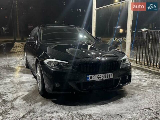 Чорний БМВ 5 Серія, об'ємом двигуна 3 л та пробігом 219 тис. км за 16950 $, фото 1 на Automoto.ua