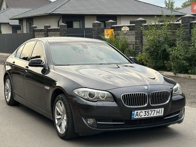 Чорний БМВ 5 Серія, об'ємом двигуна 2 л та пробігом 261 тис. км за 14900 $, фото 1 на Automoto.ua