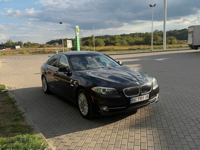 Чорний БМВ 5 Серія, об'ємом двигуна 3 л та пробігом 260 тис. км за 12000 $, фото 1 на Automoto.ua