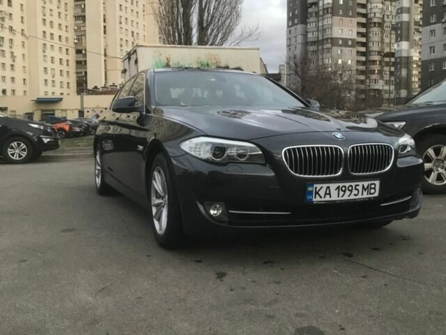Черный БМВ 5 Серия, объемом двигателя 2 л и пробегом 181 тыс. км за 15200 $, фото 1 на Automoto.ua