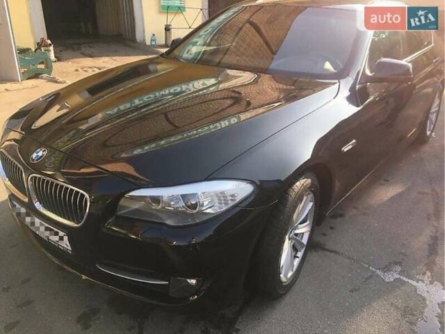 Чорний БМВ 5 Серія, об'ємом двигуна 2 л та пробігом 250 тис. км за 16800 $, фото 1 на Automoto.ua