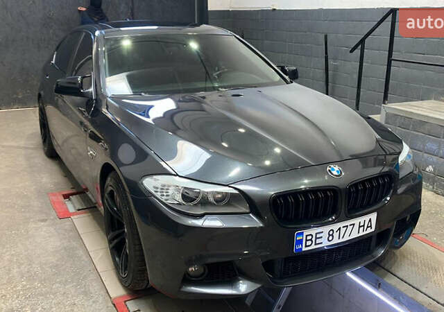 Чорний БМВ 5 Серія, об'ємом двигуна 2 л та пробігом 217 тис. км за 15500 $, фото 1 на Automoto.ua