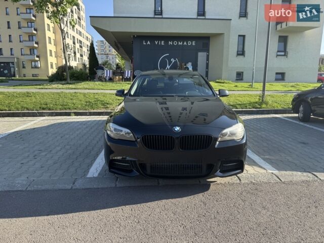 Черный БМВ 5 Серия, объемом двигателя 3 л и пробегом 201 тыс. км за 10500 $, фото 1 на Automoto.ua