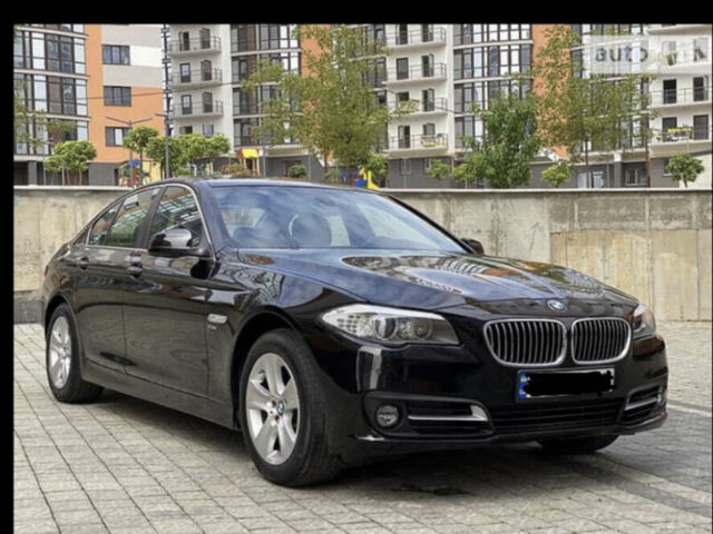 Черный БМВ 5 Серия, объемом двигателя 2 л и пробегом 175 тыс. км за 15300 $, фото 1 на Automoto.ua