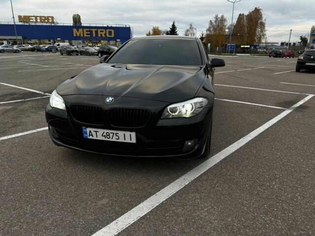 Черный БМВ 5 Серия, объемом двигателя 2 л и пробегом 261 тыс. км за 13500 $, фото 1 на Automoto.ua