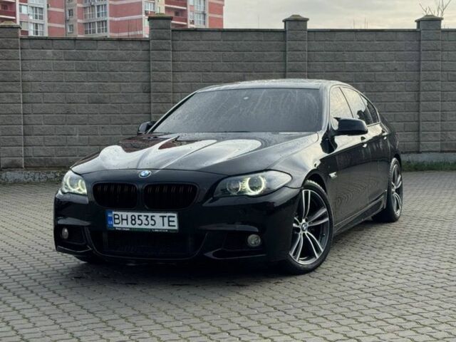 Черный БМВ 5 Серия, объемом двигателя 3 л и пробегом 219 тыс. км за 13000 $, фото 1 на Automoto.ua