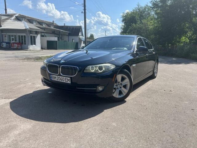 Чорний БМВ 5 Серія, об'ємом двигуна 2 л та пробігом 223 тис. км за 12700 $, фото 1 на Automoto.ua