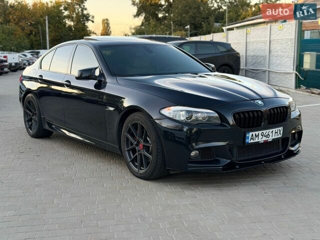 Черный БМВ 5 Серия, объемом двигателя 2.98 л и пробегом 240 тыс. км за 12999 $, фото 1 на Automoto.ua