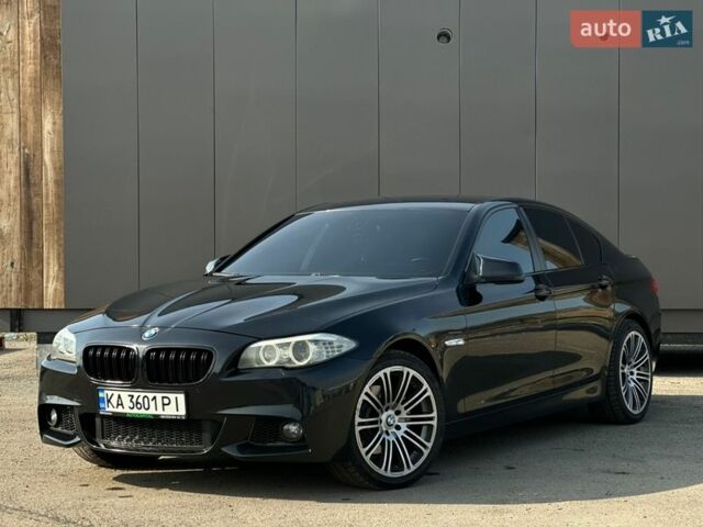 Черный БМВ 5 Серия, объемом двигателя 2.5 л и пробегом 231 тыс. км за 12900 $, фото 1 на Automoto.ua